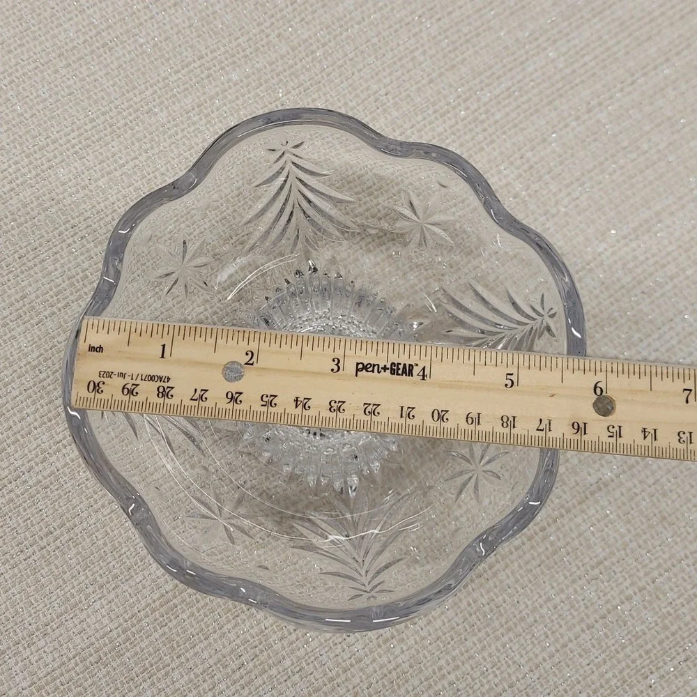 Celebrations by Mikasa Crystal Glass Bowl 6